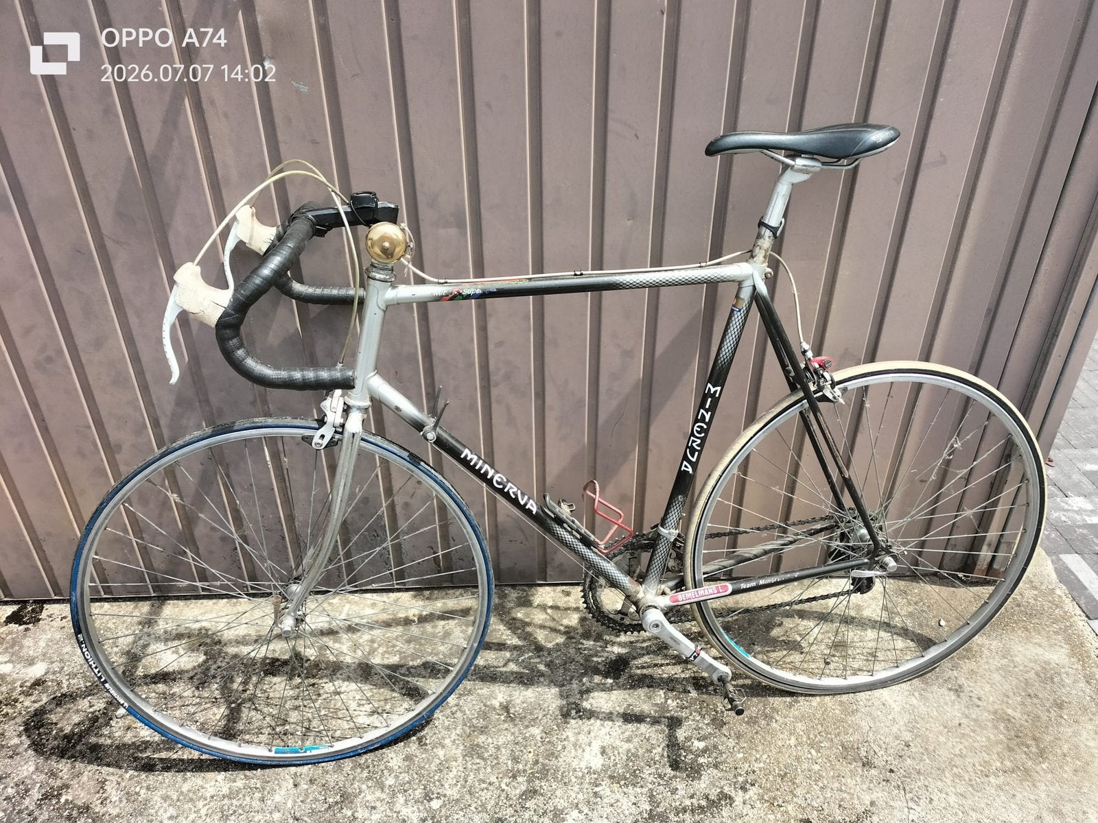 Oude coersfiets, Ophalen