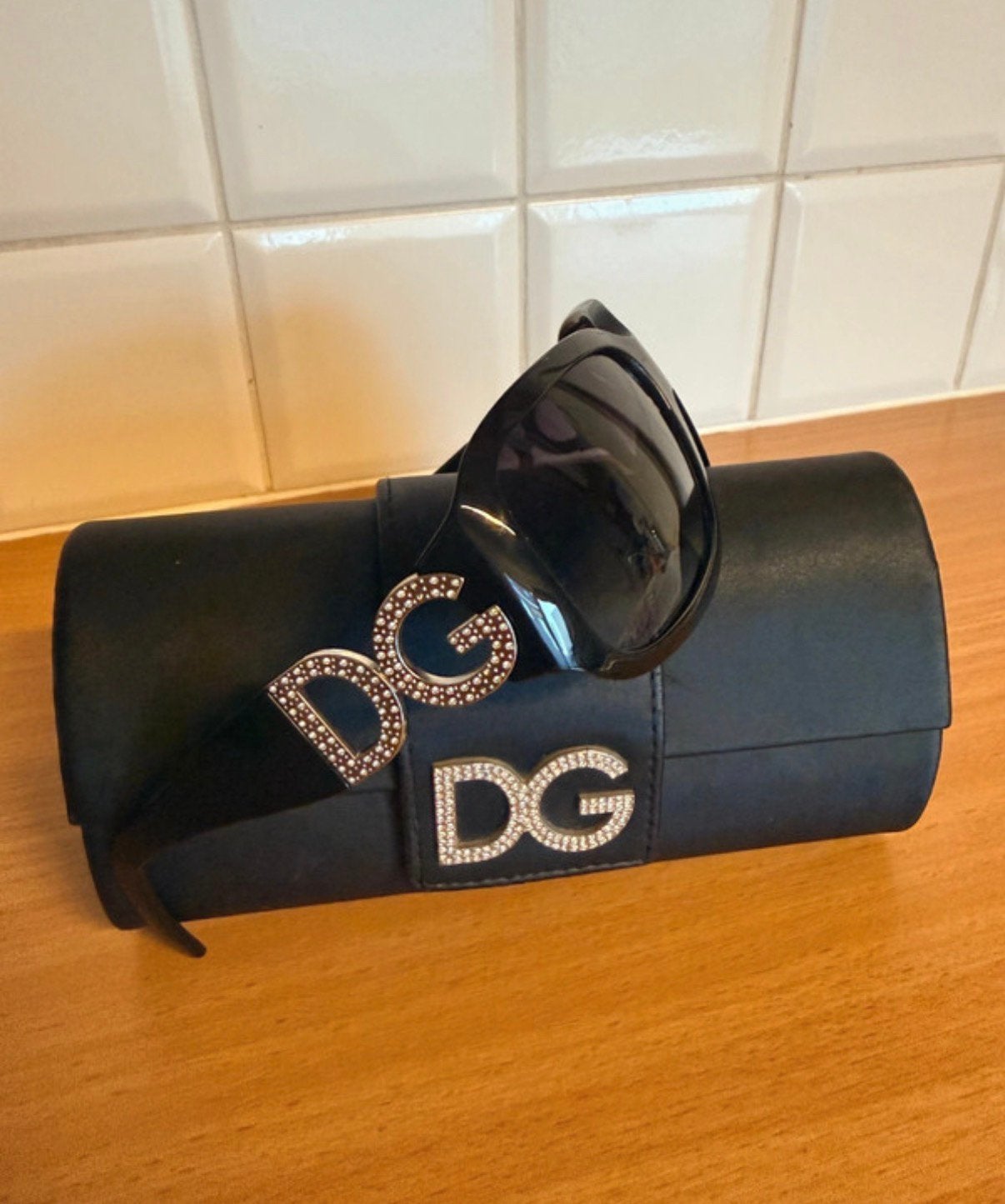 Zonnebril Dolce & Gabbana, Ophalen, Zonnebril, Zwart, Zo goed als nieuw