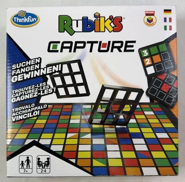 ThinkFun Rubik's Capture Kleuren- en Zoekspel Leerzaam spel, Hobby en Vrije tijd, Een of twee spelers, Verzenden, Zo goed als nieuw