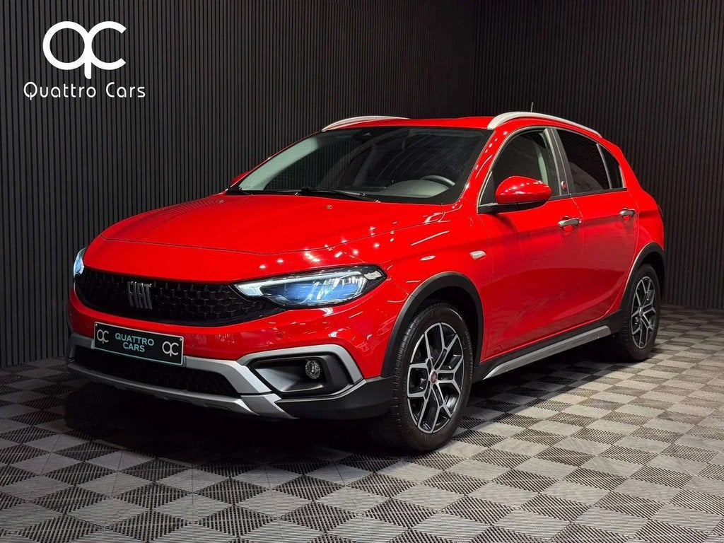 Fiat Tipo Cross Garmin 1.0T Essence - Grand écran - Car pla, Stof, Gebruikt, Bedrijf, 3 cilinders