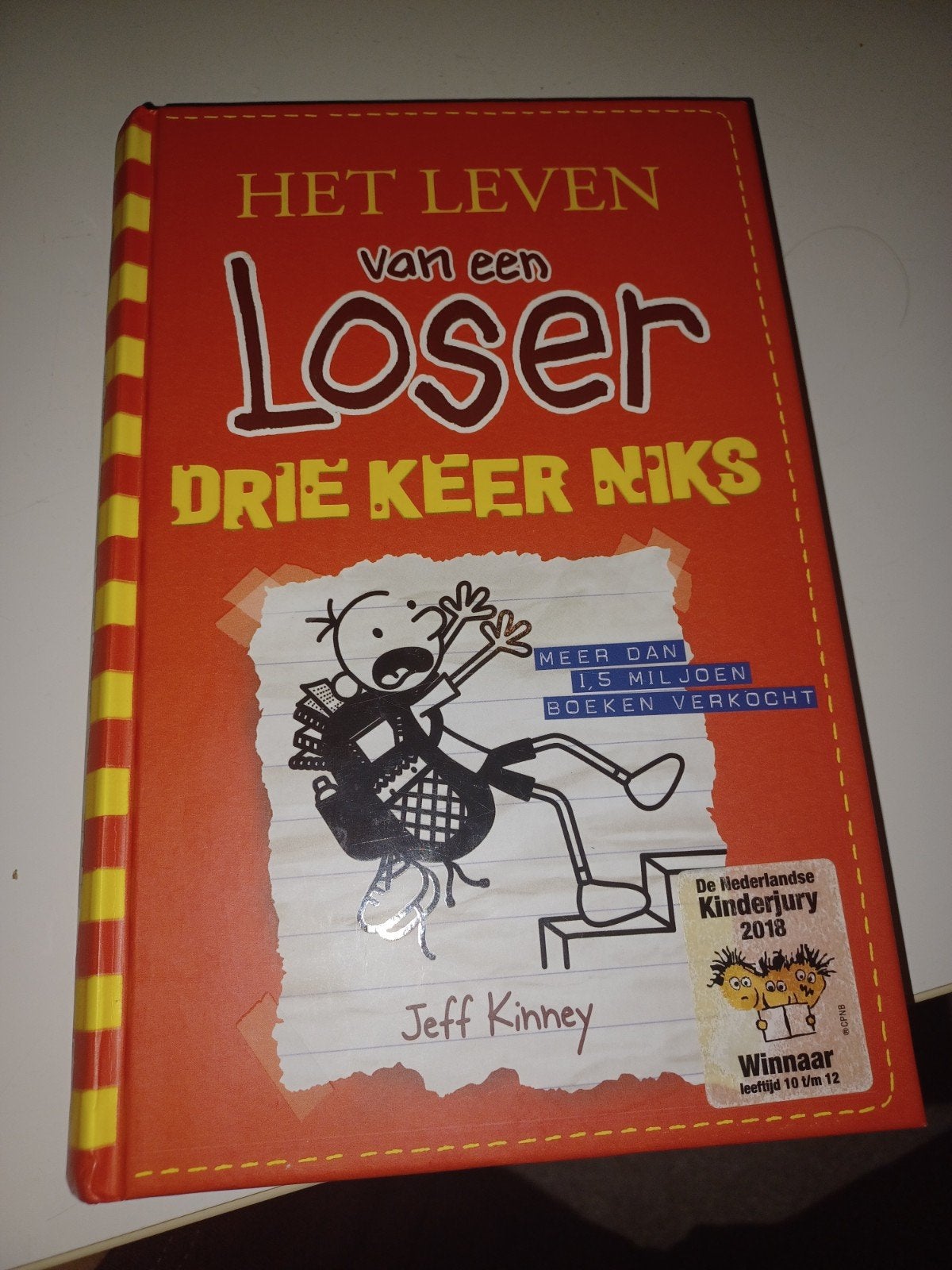 Jeff Kinney - Drie keer niks, Ophalen, Jeff Kinney