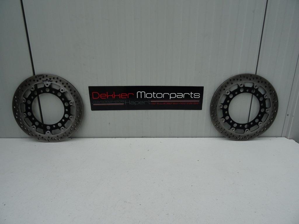 Set Originele Remschijven Kawasaki Ninja SX H2 / SE 2018 >, Gebruikt, -, -, Ophalen of Verzenden