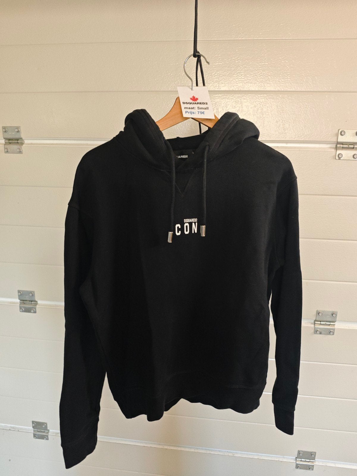 Dsquared2 hoodie zwart small, Kleding | Heren, Ophalen, Zwart