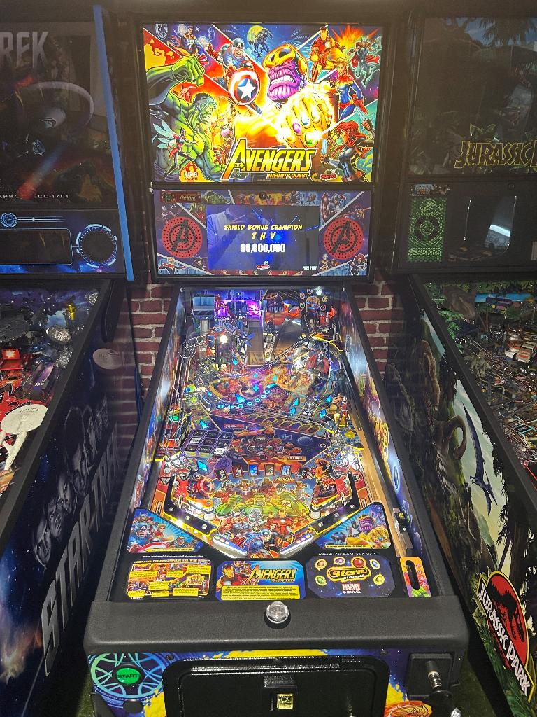 Vends Flipper Avengers Infinity Quest (AIQ), Verzamelen, Automaten | Flipperkasten, Zo goed als nieuw, Elektronisch, Flipperkast