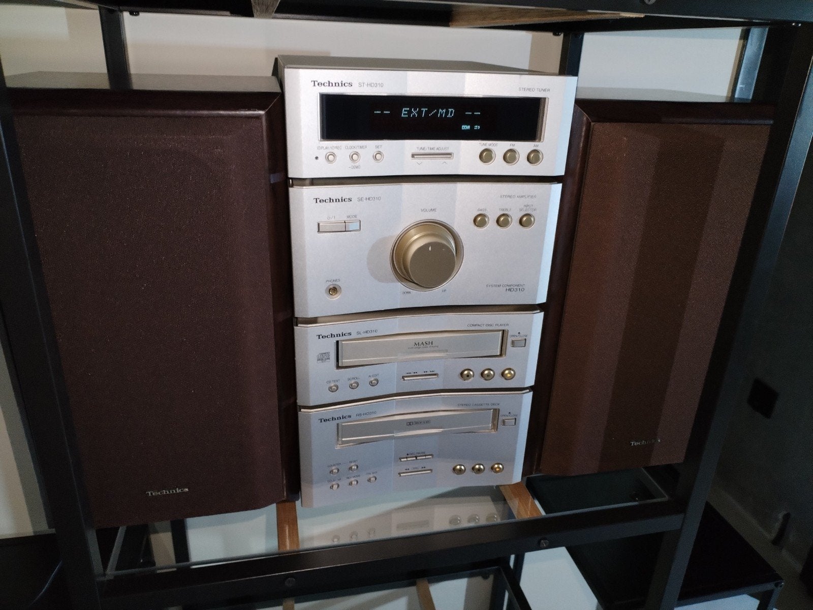 Technics mini stereo, Ophalen