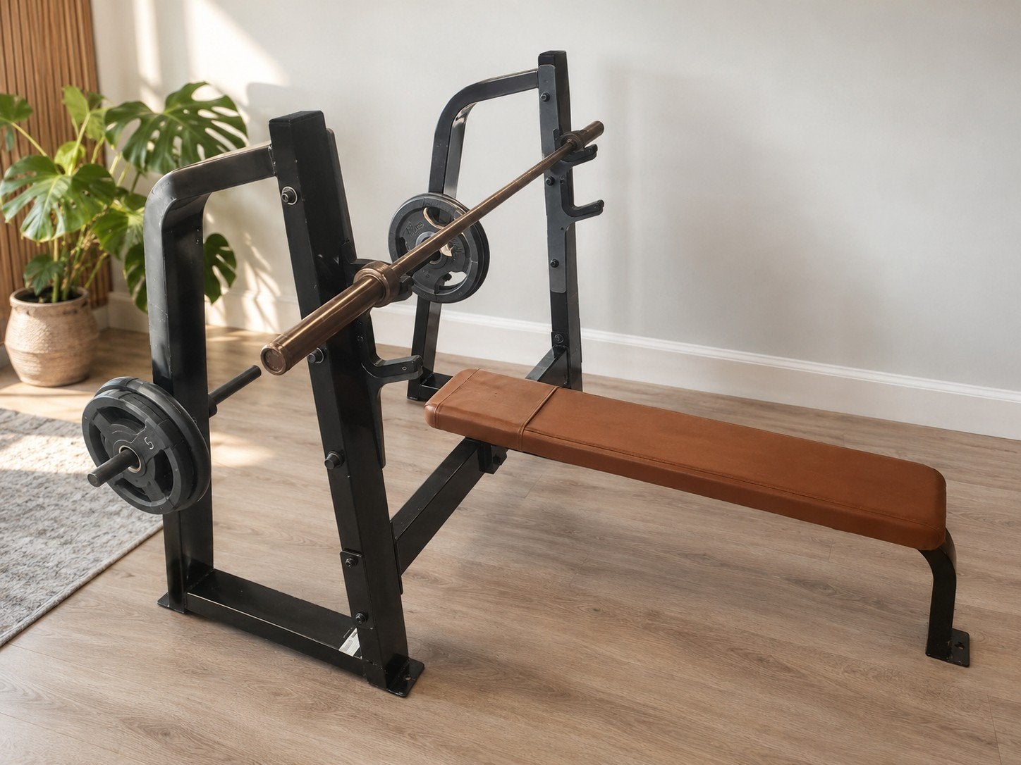Benchpress, Sport en Fitness, Fitnessmaterialen, Ophalen, Fitnessbank