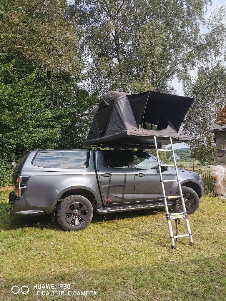 Roof space 2 daktent hard cover als nieuw, Caravans en Kamperen, Tenten, Ophalen, Zo goed als nieuw, Tot en met 3