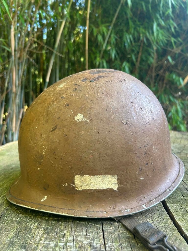 Casque US WW2 à pattes fixes, Enlèvement ou Envoi, Autres