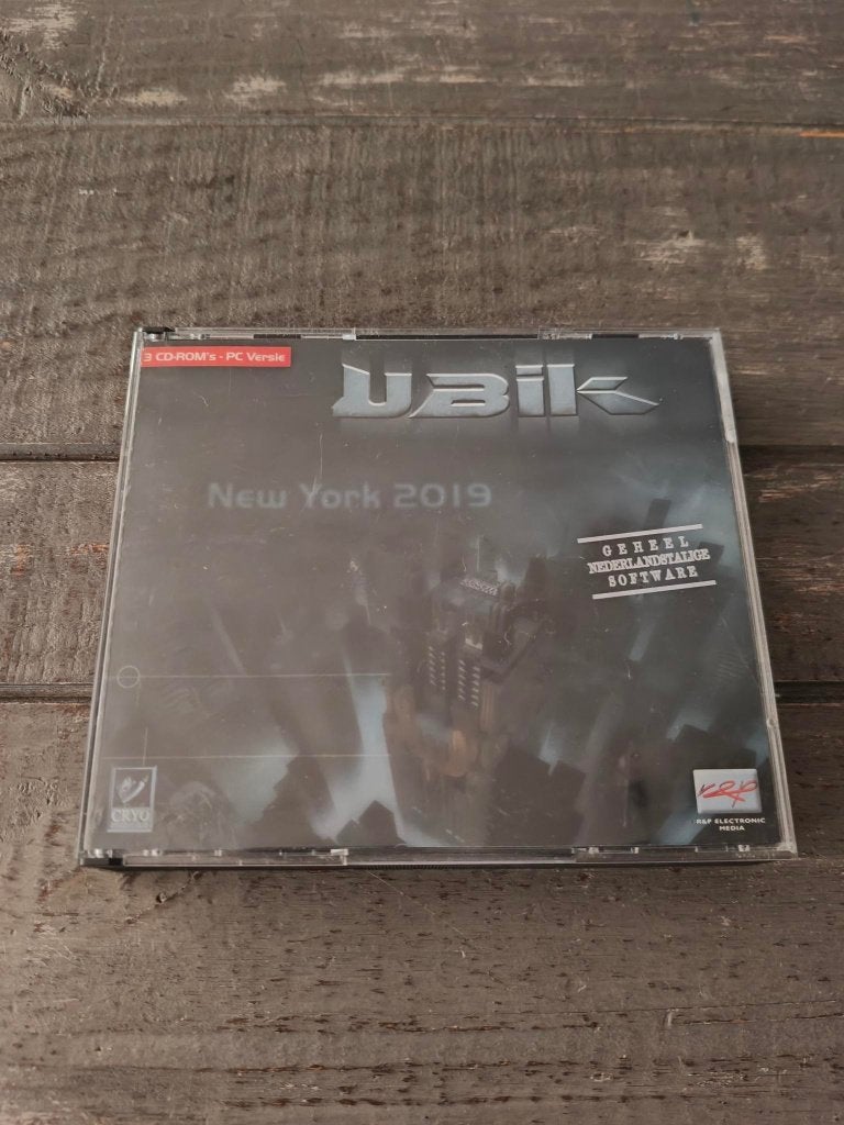 vintage PC CD-ROM spel Ubik New York 2019 uit 1998, Games en Spelcomputers, Games | Pc, Gebruikt, Ophalen of Verzenden