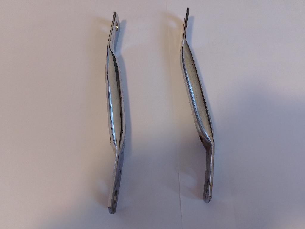 PATTES DE FIXATION CHROMEES POT D'ECHAPPEMENT RECORD 5, Vélos & Vélomoteurs, Enlèvement, Neuf, Pot d'échappement, Autres marques
