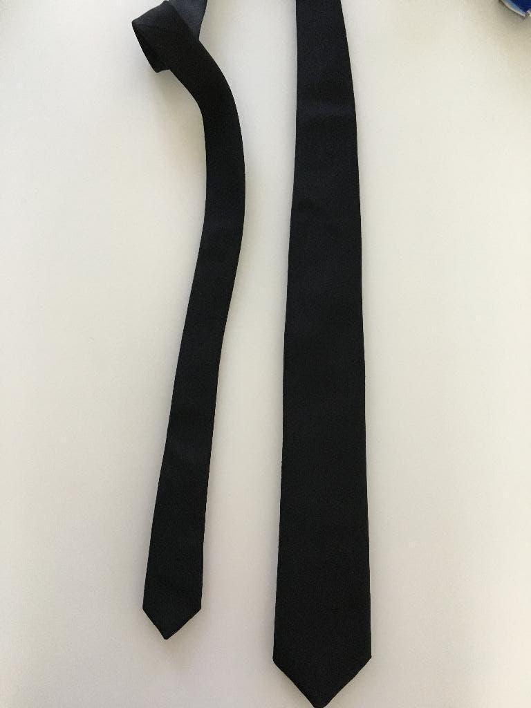 stropdas zwart, Kleding | Heren, Stropdassen, Ophalen of Verzenden, Zo goed als nieuw, Zwart, Effen