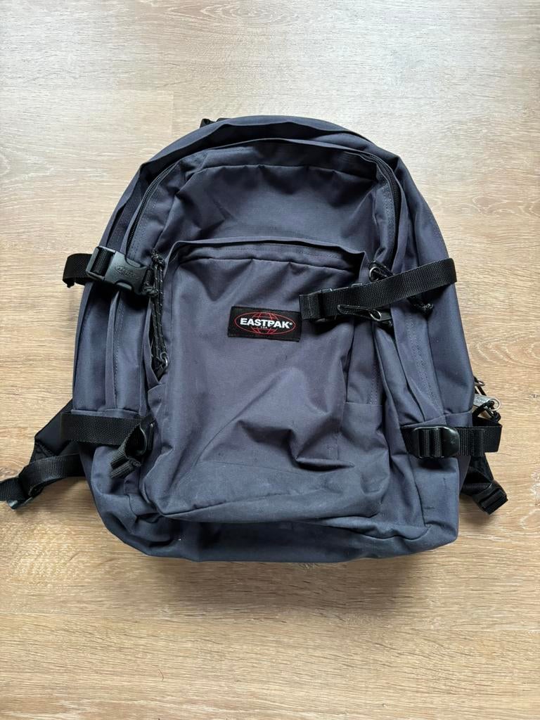 Eastpak rugzak Antraciet - 3 vakken, Handtassen en Accessoires, Tassen | Rugtassen, Ophalen, Gebruikt, Eastpak