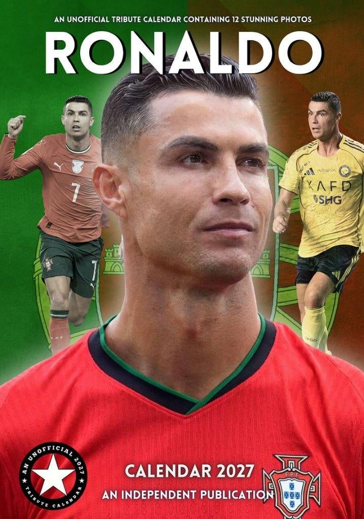 Calendrier Ronaldo 2027 en précommande, Envoi, Calendrier annuel, Neuf