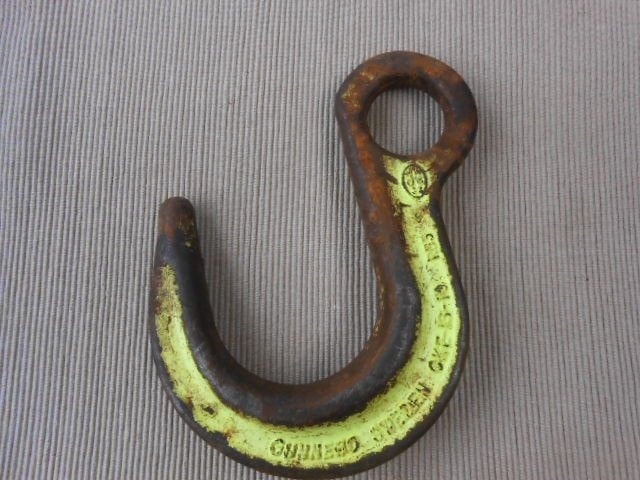 gietijzerenhaak merk: Gunnebo Sweden 16,5 x 23 x Ø3,5cm, Ophalen of Verzenden