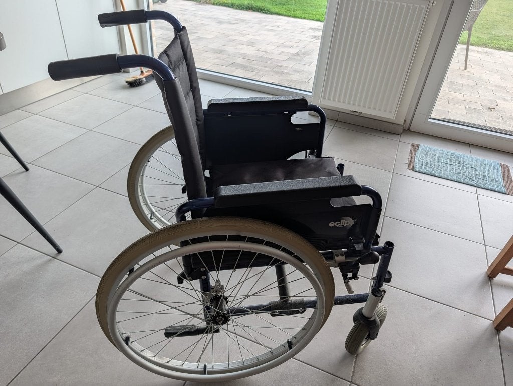 Rolstoel Vermeiren Eclips+, Divers, Enlèvement, Pliant, Utilisé, Fauteuil roulant manuel