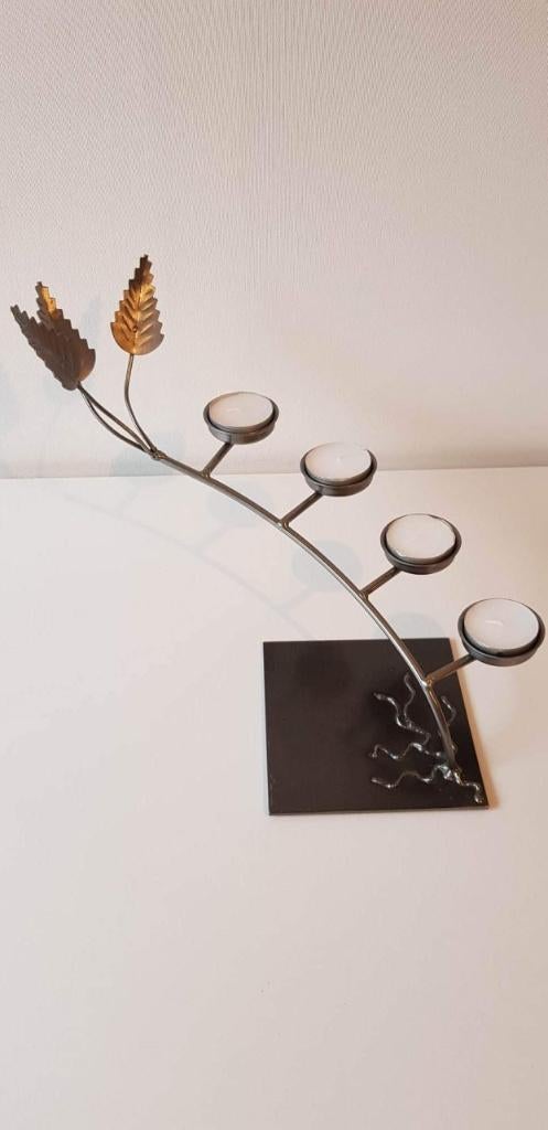 kandelaar met theelichtjes, Ophalen, Nieuw, Kandelaar