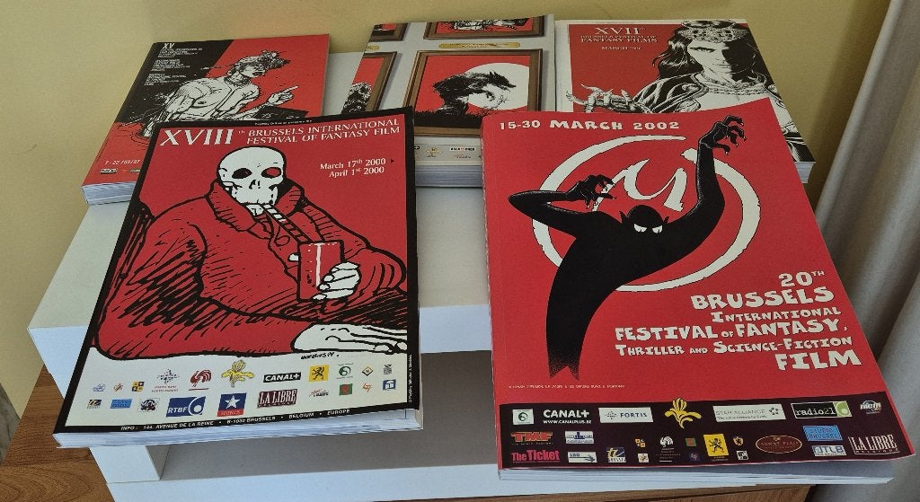 Catalogues des festivals du film BIFF 1997-2000 et 2002, Enlèvement ou Envoi, Utilisé, Catalogue, BIFF