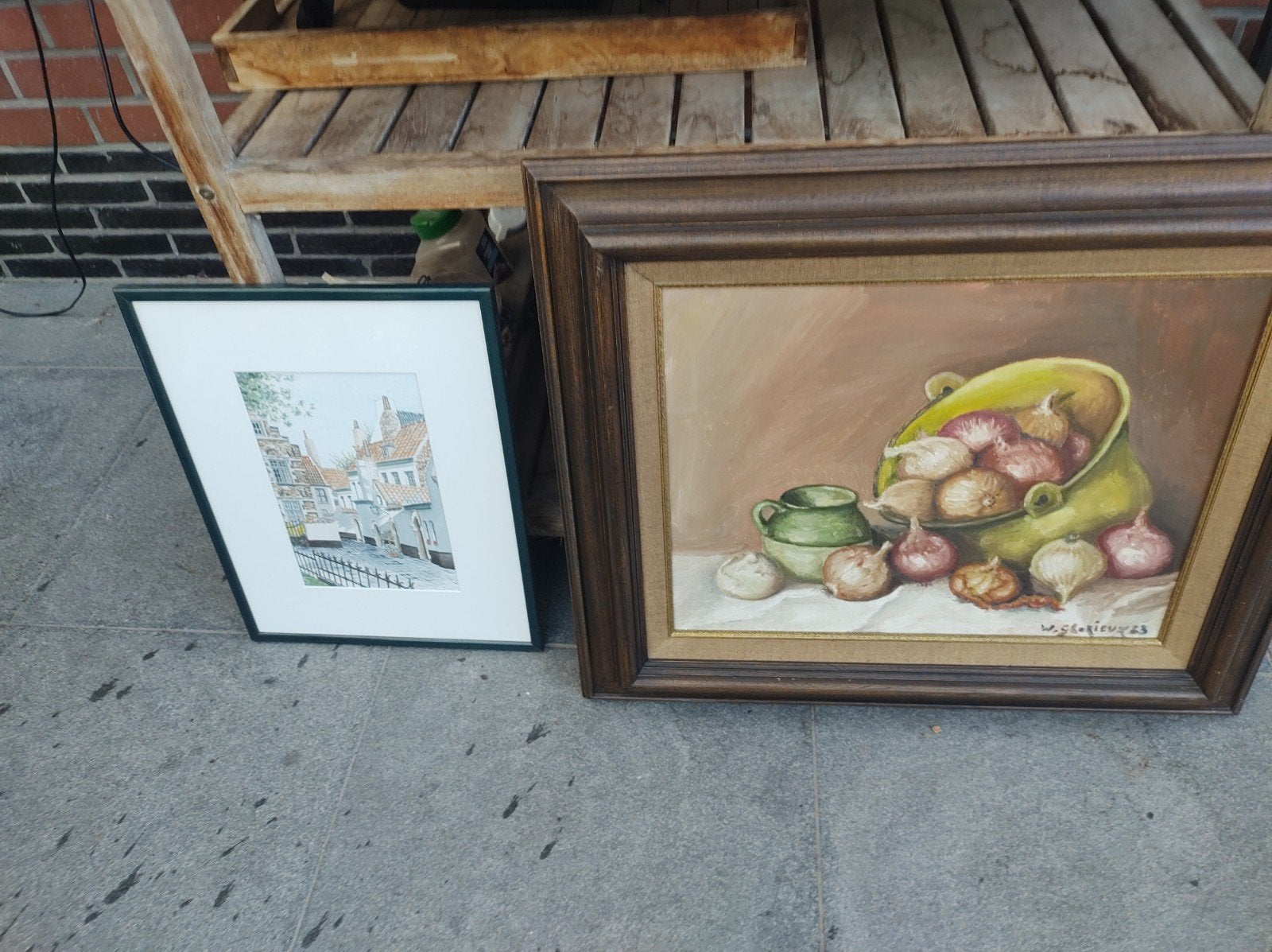 Schilderij stil leven van Glorieux, Maison & Meubles, Accessoires pour la Maison | Peintures, Dessins & Photos, Enlèvement, Peinture