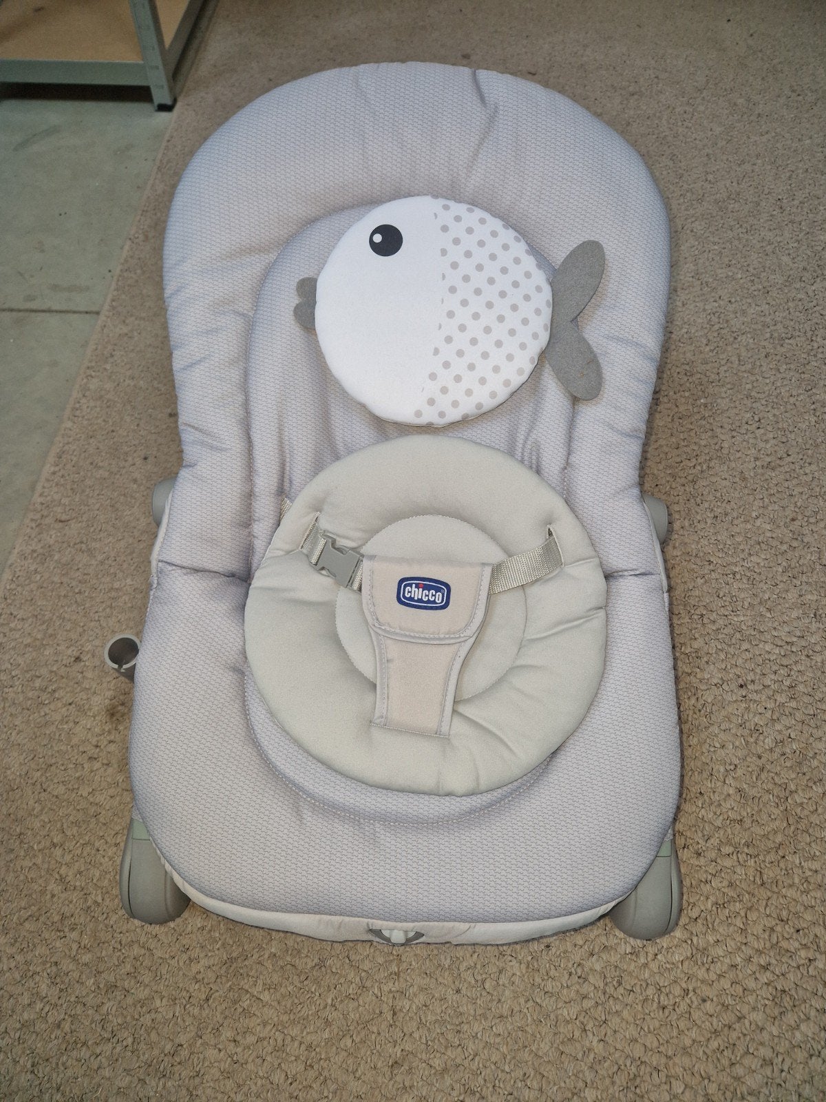 chicco wipstoel hoopla vis nieuw, Enfants & Bébés, Relax bébé, Enlèvement, Neuf, Chaise rebondissante, Chicco