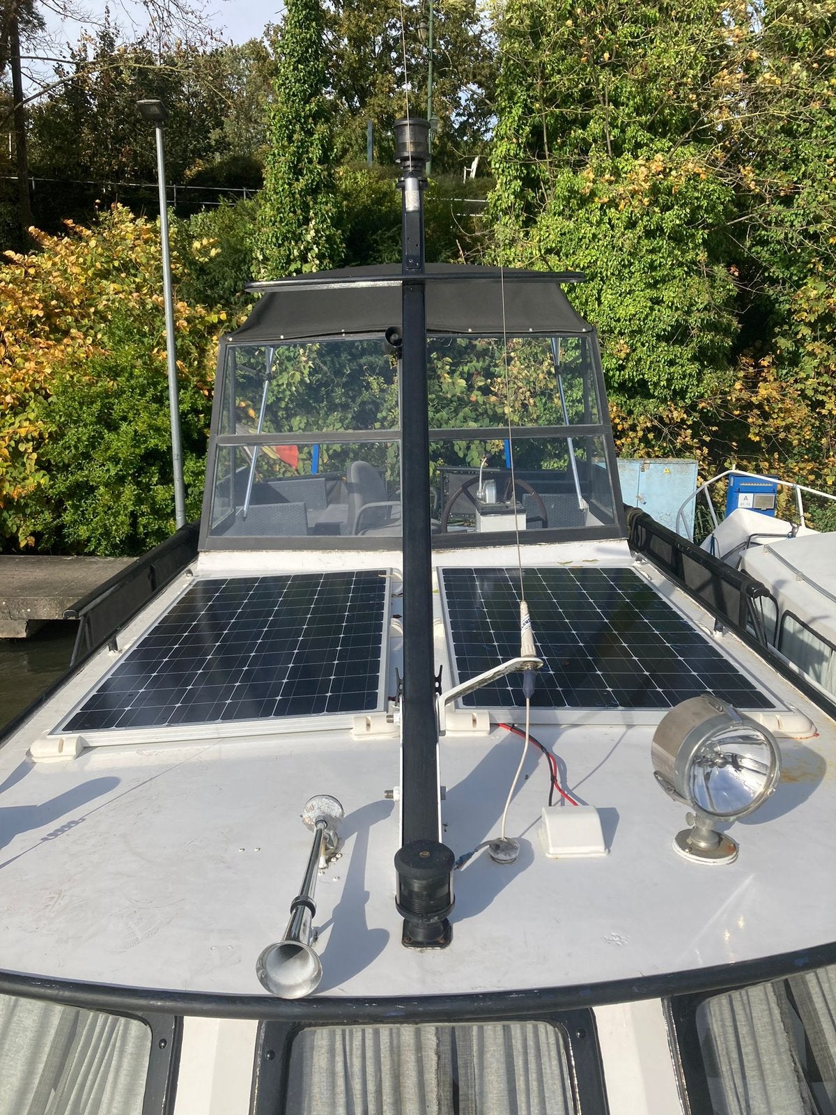 Beechcraft Motorboot 11m (1987) – DAF Diesel – zonnepanelen, Watersport en Boten, Bootonderdelen, Ophalen, Motorboot