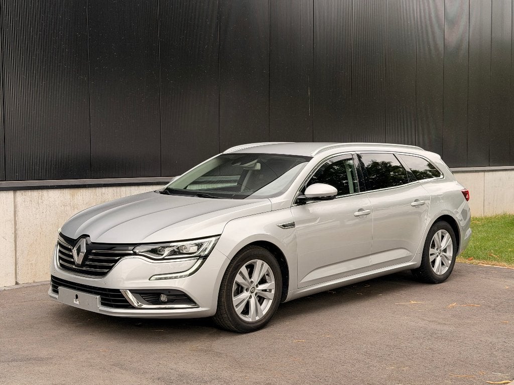 Renault Talisman Grandtour 1.8 Benzine TCe 225 EDC Automaat, Autos, Renault, Argent ou Gris, Achat, Entreprise, Carnet d'entretien