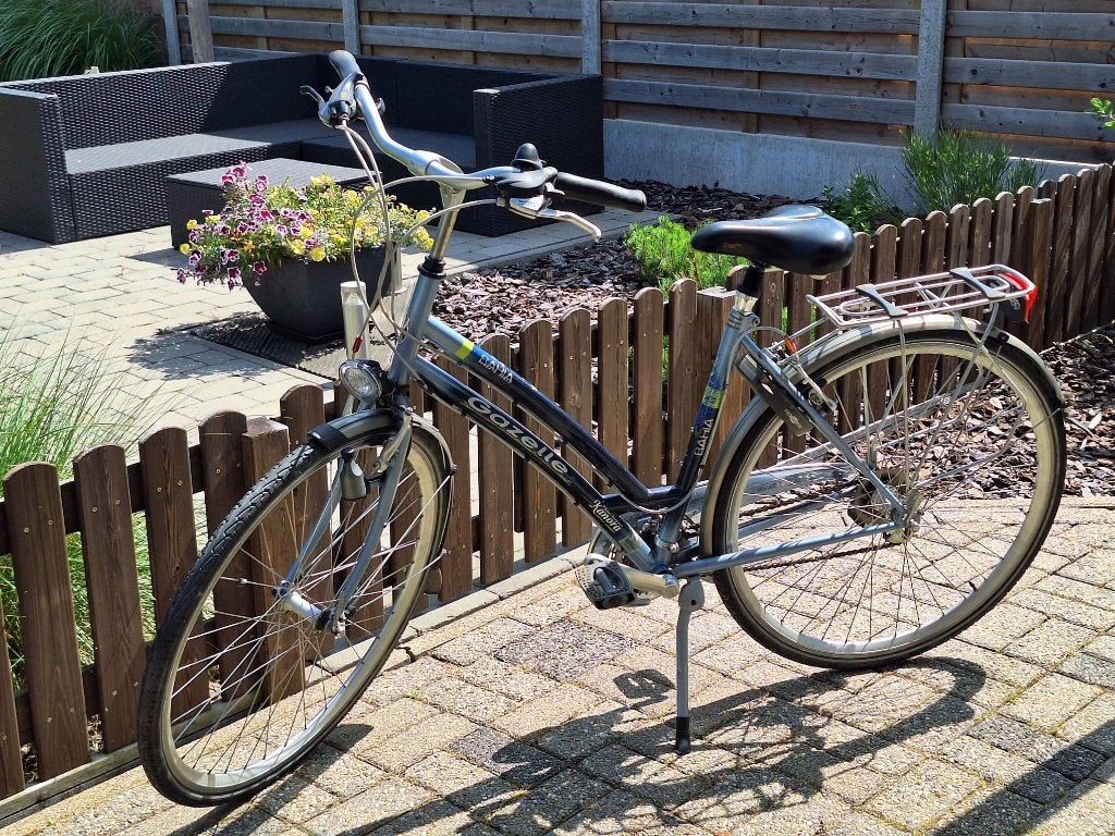 damesfiets Gazelle, Fietsen en Brommers, Fietsen | Dames | Damesfietsen, Ophalen, Gebruikt, Velgrem, Versnellingen