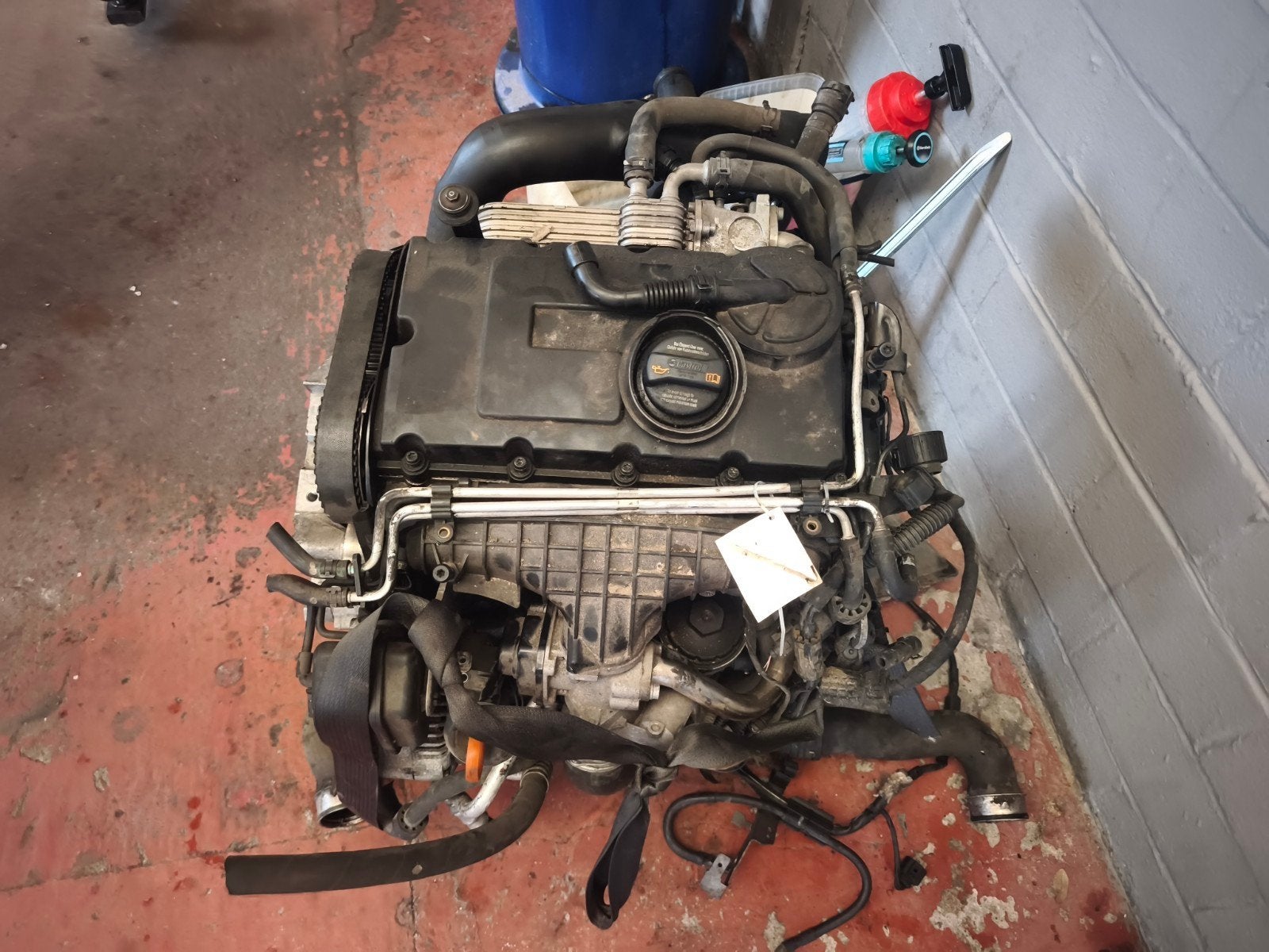 Moteur 2L tdi, Enlèvement