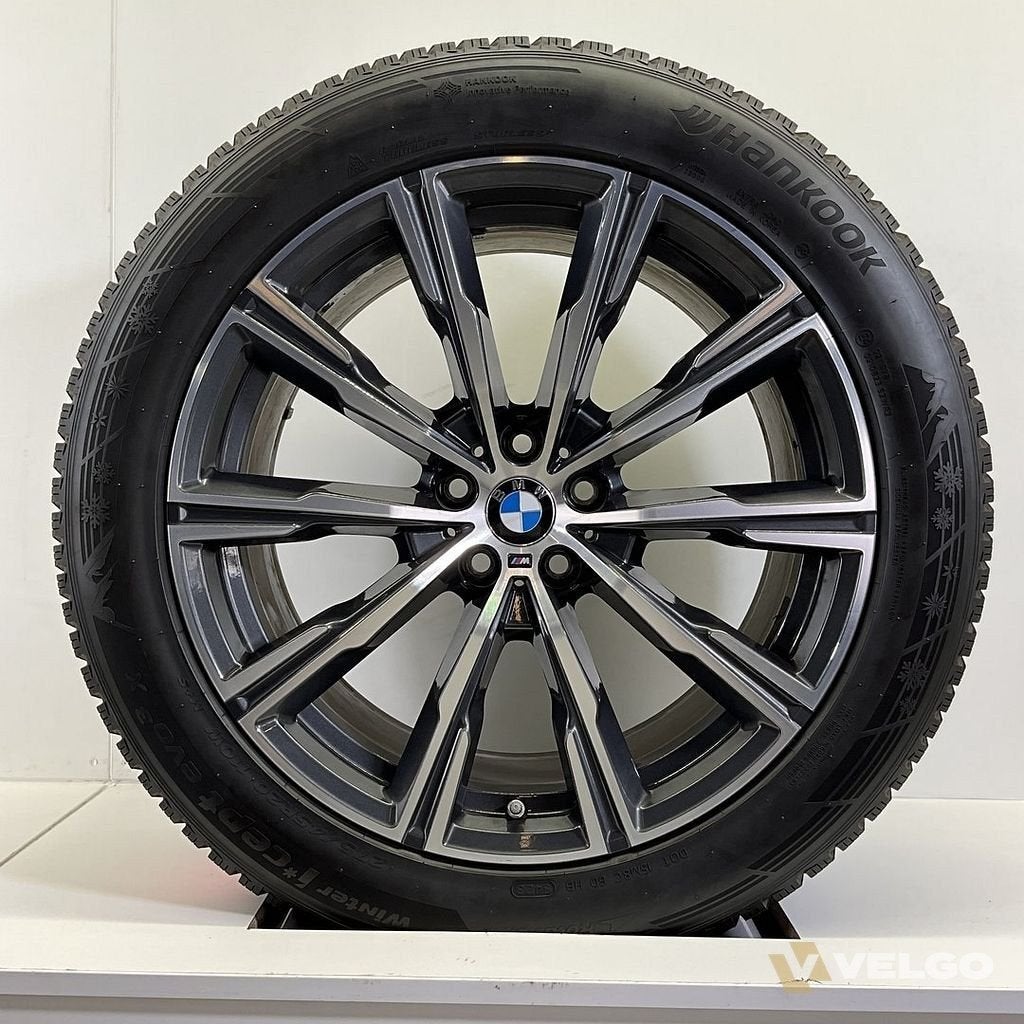 BMW X5 G05 EN X6 G06 BREEDSET VELGEN + WINTERBANDEN 20 INCH, Gebruikt, -, 275 mm, -