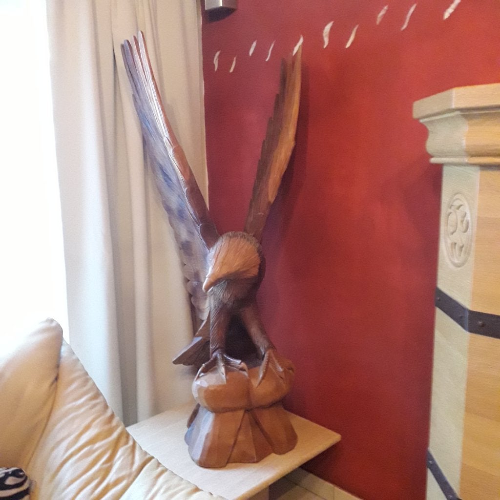 adelaar hout, Bois, 1 mètre - 2 mètres, Oiseau, Enlèvement