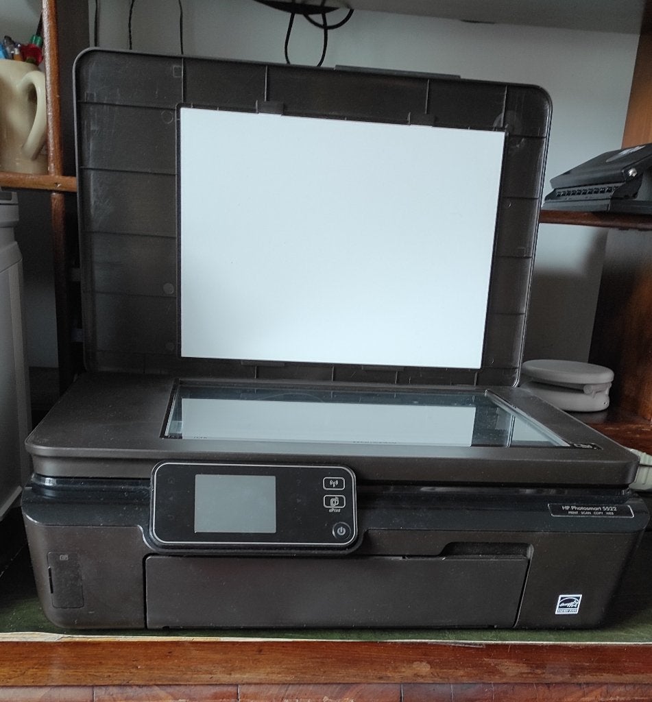 Imprimante e-Tout-en-Un HP Photosmart 5520, Computers en Software, Printers, Zo goed als nieuw, Printer, Inkjetprinter, Kleur printen