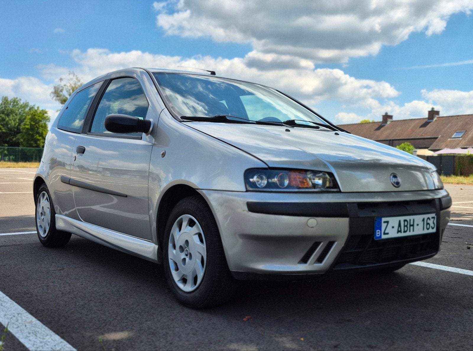 Fiat punto 1200benz 129 000 km Approuvé à la vente. 1er prop, 1242 cm³, Argent ou Gris, Achat, Boîte manuelle