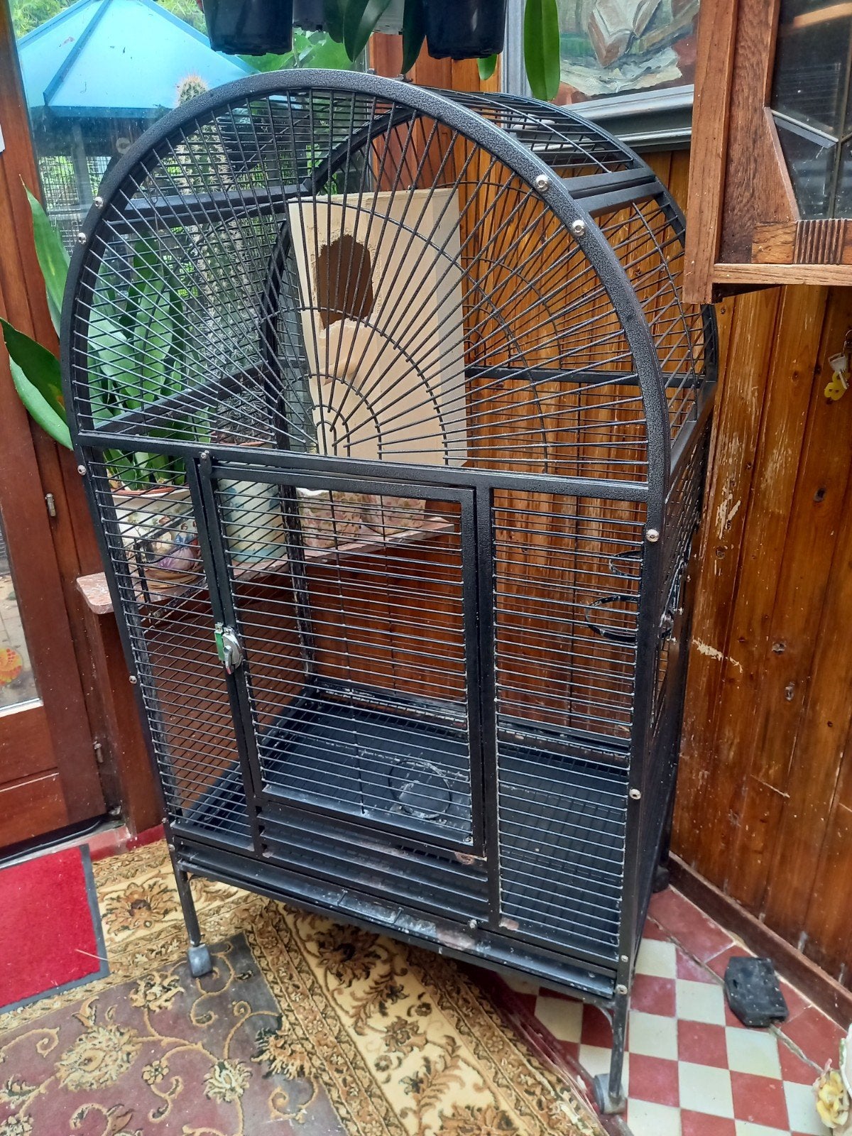 Vogelkooi met nestkastje, Dieren en Toebehoren, Ophalen, Vogelkooi