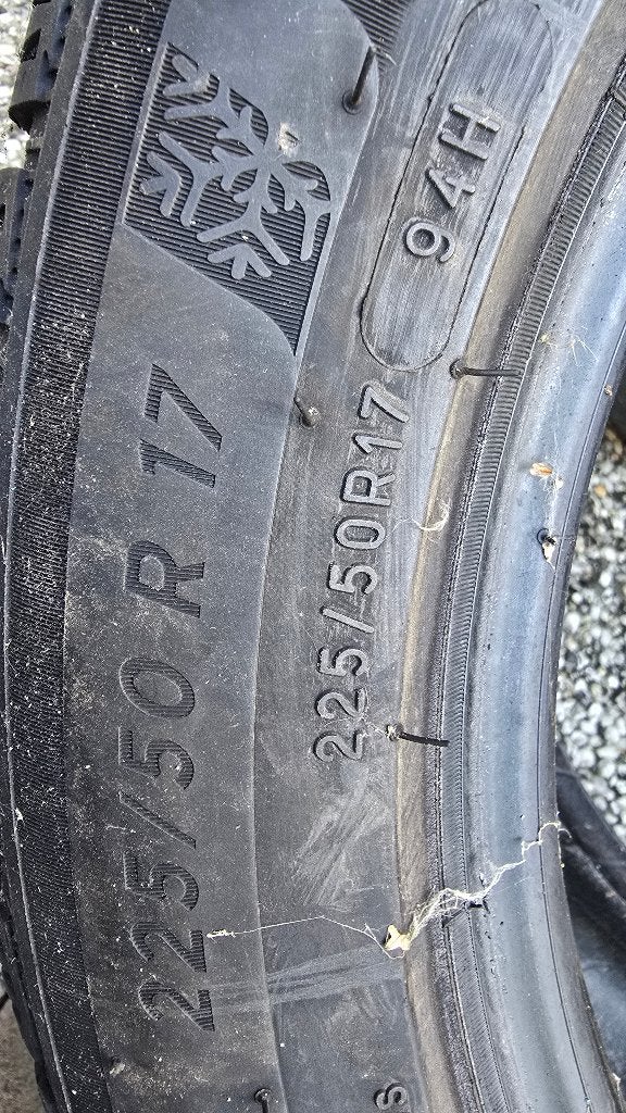 Michelin band all season 225/50R17, Autos : Pièces & Accessoires, Pneus & Jantes, Véhicule de tourisme, Enlèvement, Utilisé, 255 mm