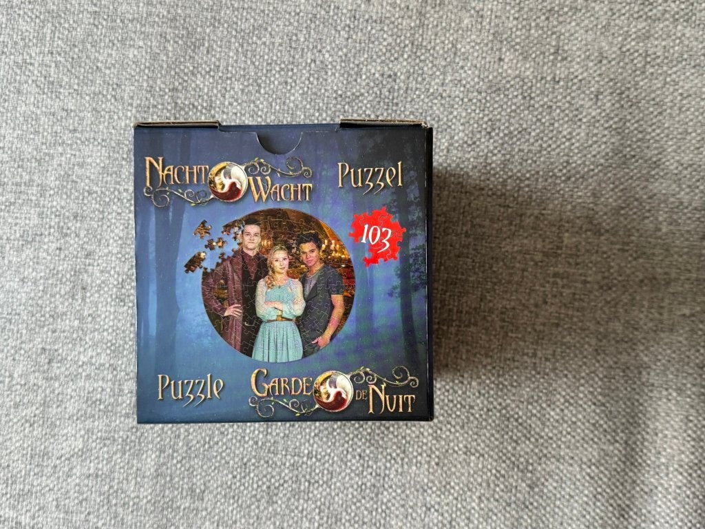 194. Puzzel - Studio 100 - Nachtwacht - 103 stuks (rond), Ophalen of Verzenden, Meer dan 50 stukjes, Zo goed als nieuw, 6 jaar of ouder
