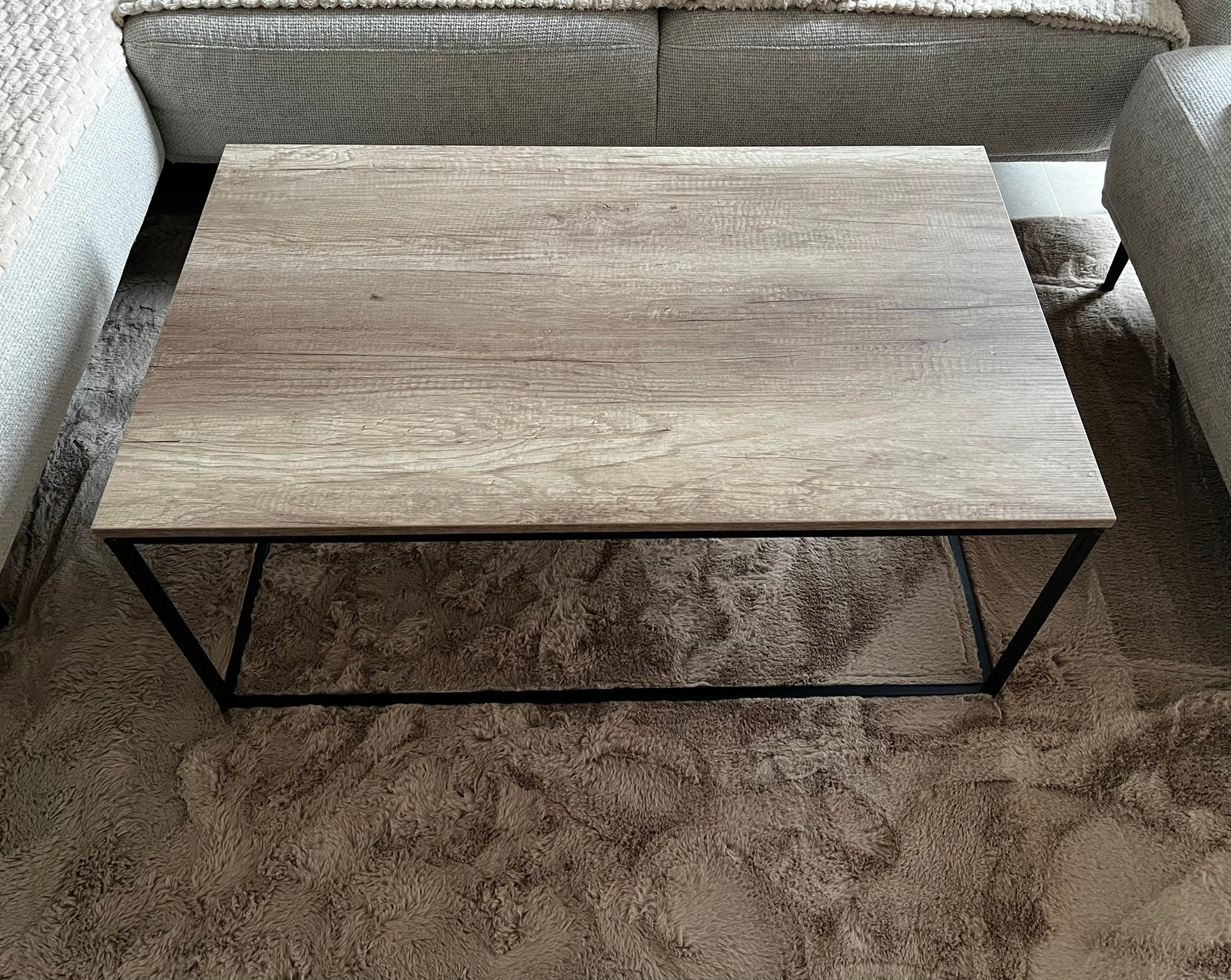 Salontafel 100x60x42, Ophalen, 100 tot 150 cm, 50 tot 100 cm, Zo goed als nieuw