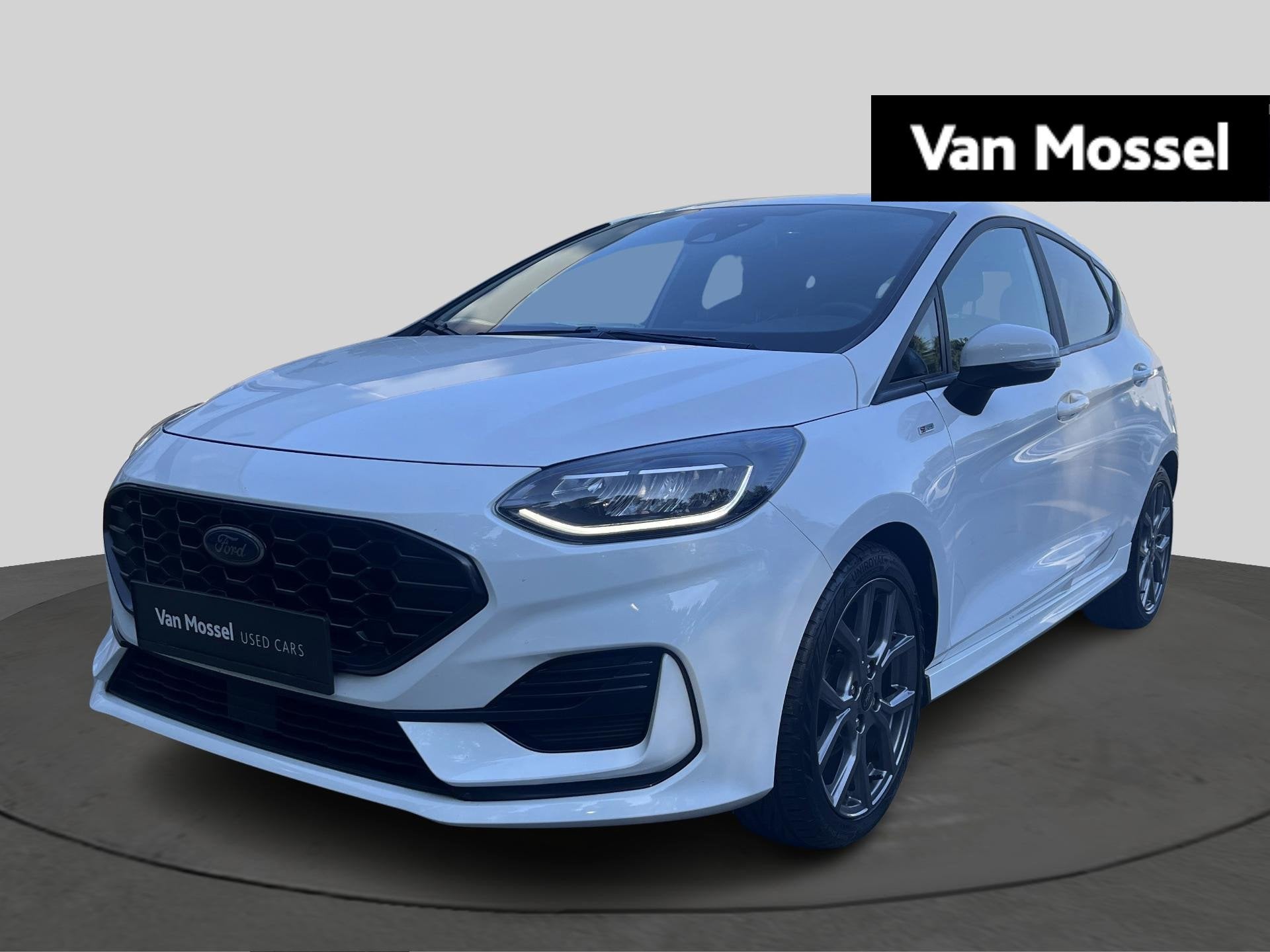 Ford Fiesta 1.0 EcoBoost Hybrid ST-Line - Winterpack, Auto's, Voorwielaandrijving, Euro 6, Wit, Bedrijf