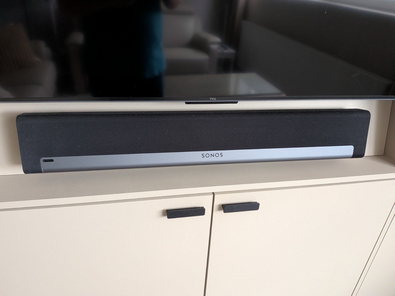 Sonos 5.0 Surround Set - Playbar + Muurbeugel & 2x Play:1 op, Enlèvement, Utilisé