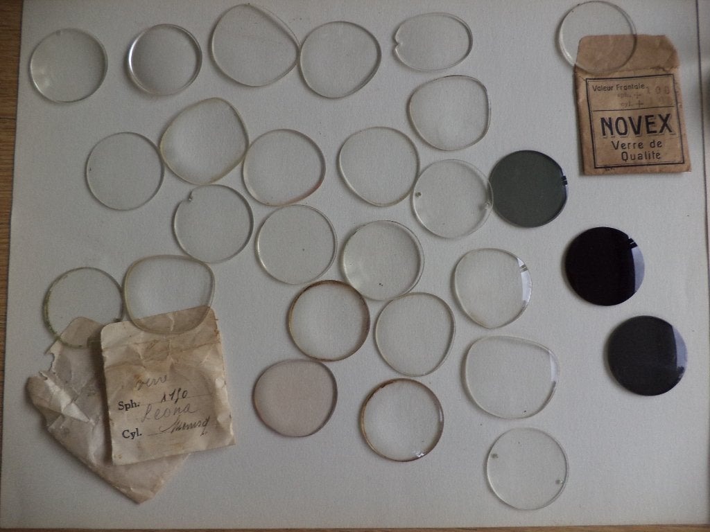 grand lot de verres anciens verres pince-nez et 4 étuis, Antiquités & Art, Enlèvement ou Envoi