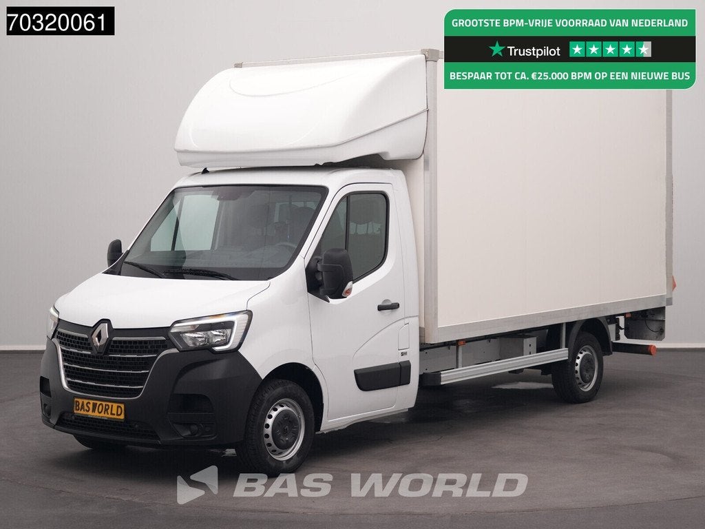 Renault Master 145PK Laadklep Bakwagen LED Airco Cruise D'Ho, Auto's, Stof, Gebruikt, 4 cilinders, Renault