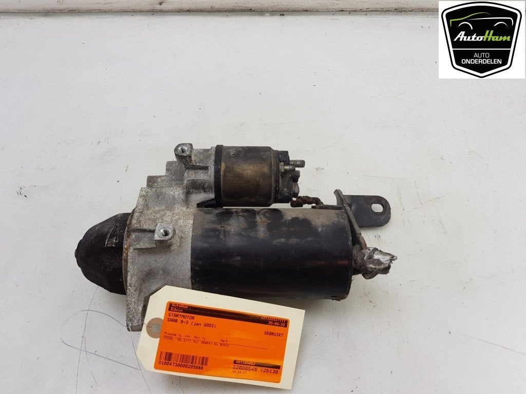DÉMARREUR Saab 9-3 II Sport Sedan (YS3F) (|001109062|), Robert Bosch AG, Utilisé, Saab, Robert-Bosch-Allee 1
74232  Abstatt, DE
