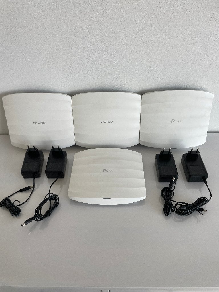 TP-Link EAP330 AC1900 access points — set van 4 + voedingen, Informatique & Logiciels, Enlèvement, Utilisé, TP-Link