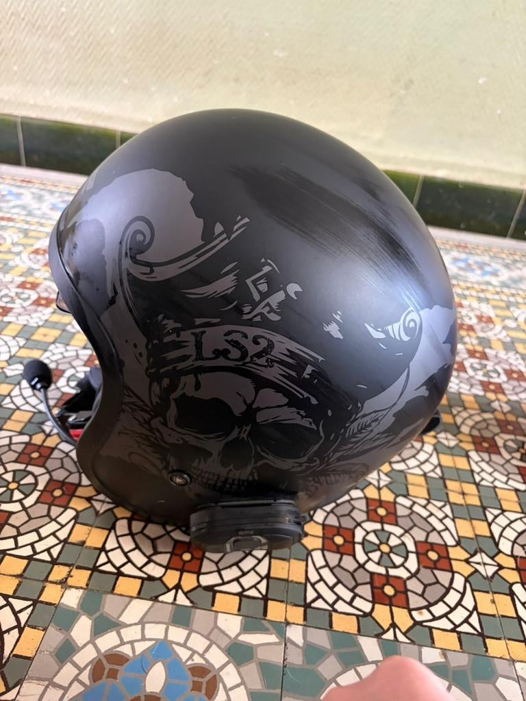 Chopper helm, Ophalen