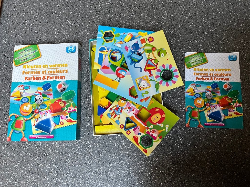 Spel kleuren en vormen (3-6 jaar), Kinderen en Baby's, Speelgoed | Educatief en Creatief, Ophalen