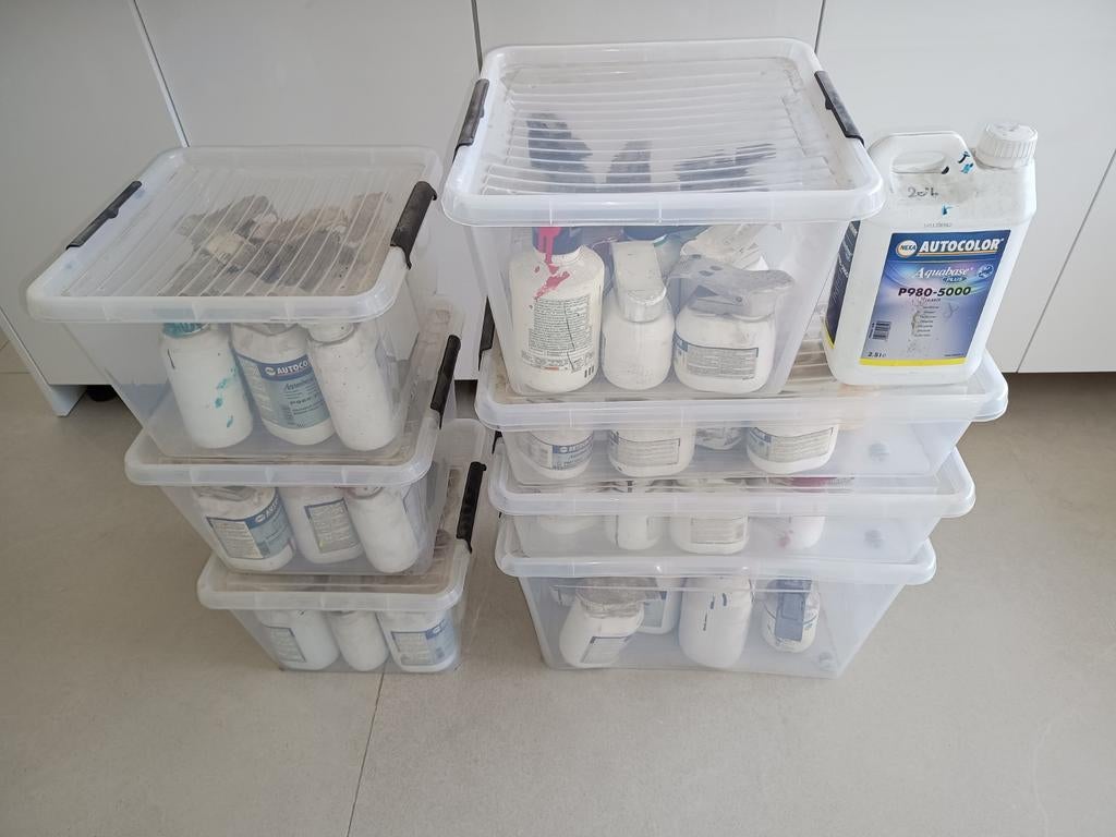 Nexa Autocolor Aquabase, Ophalen