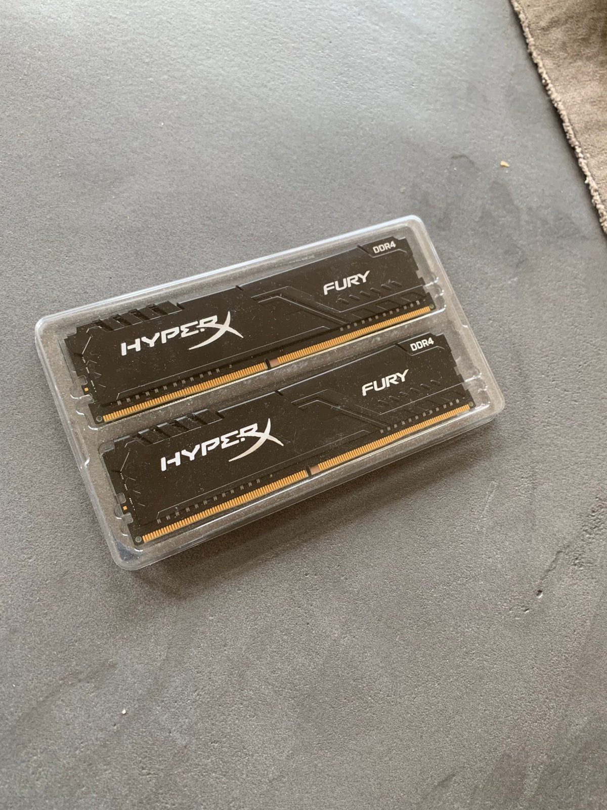 Hyper X Fury 2x8GB RAM - 2666MHz 16CL, Computers en Software, RAM geheugen, Ophalen, DDR4, Zo goed als nieuw, Desktop