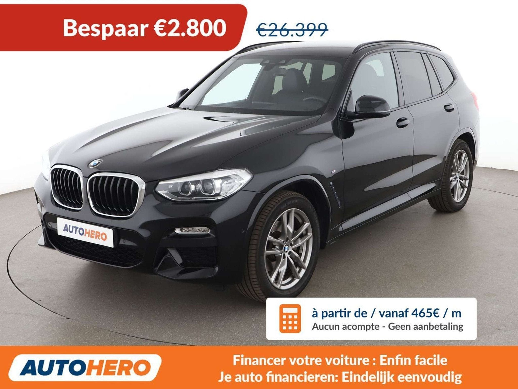 BMW X3 xDrive 20i M Sport (année de construction 2019), Autos, BMW, Cuir, Achat, 5 portes, 5 places