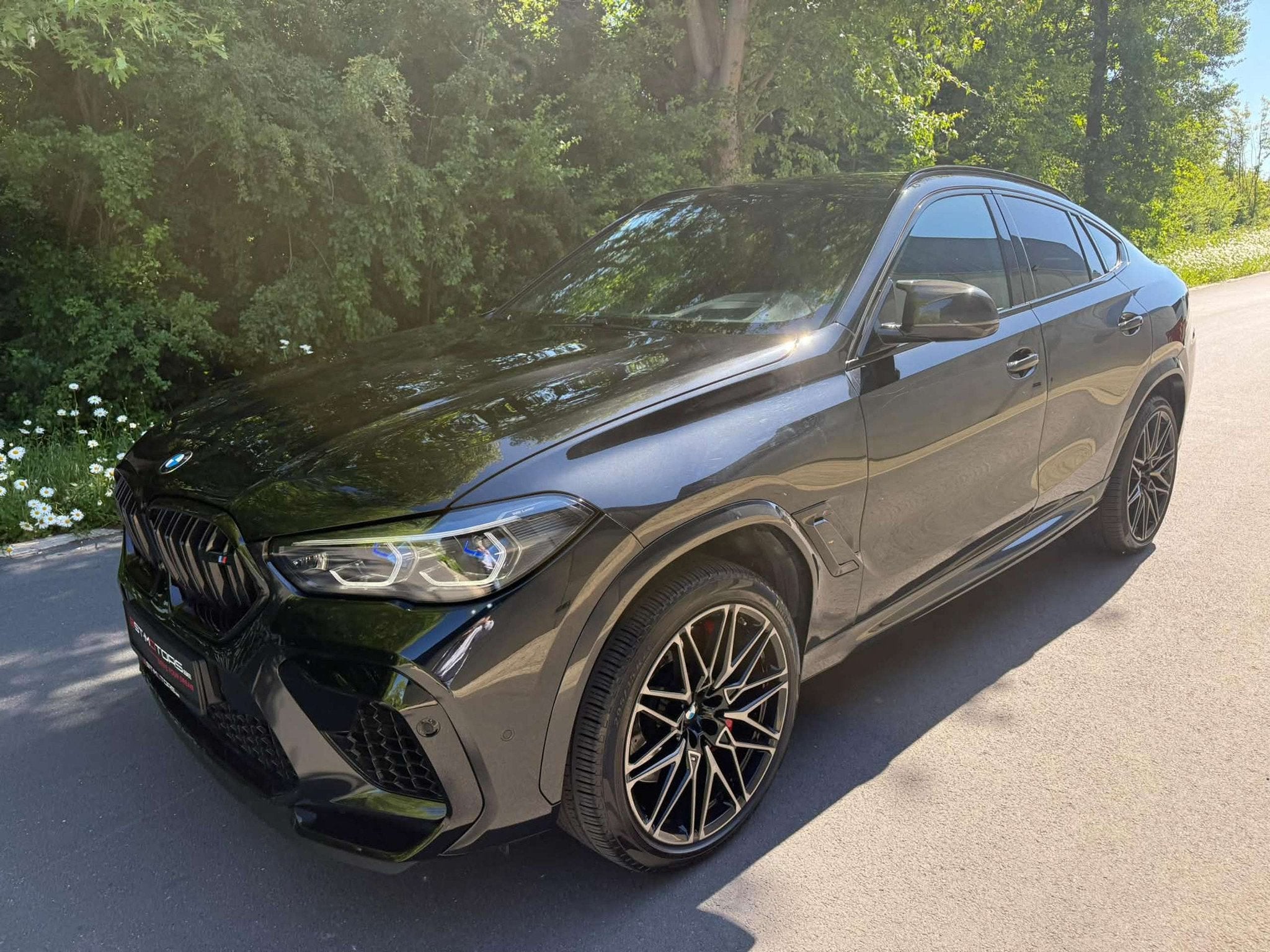 BMW X6 M X6 M 4.4 V8 Competition Black/Black - BTW - Full Op, Auto's, Automaat, Gebruikt, 4395 cc, Bedrijf