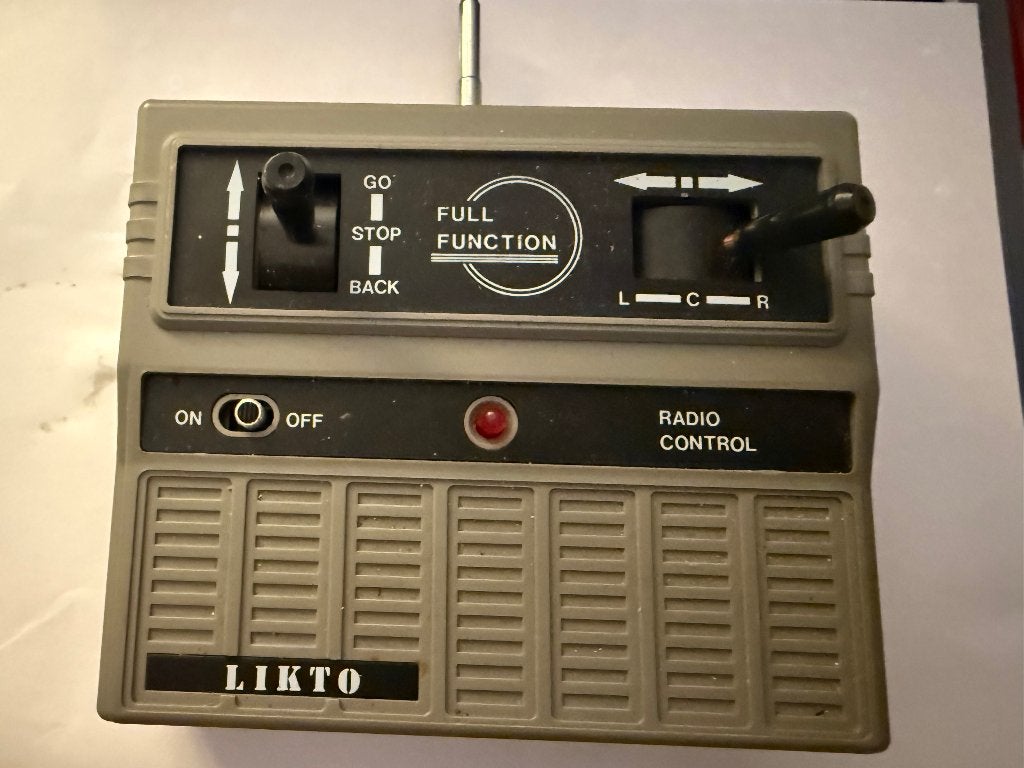 Vintage radiografische afstandsbediening van LIKTO, Verzenden