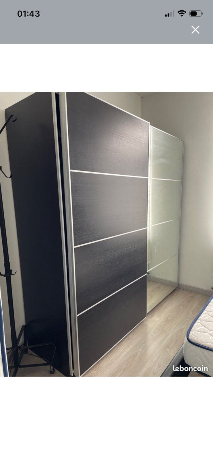 Armoire Dressing IKEA, Huis en Inrichting, Kasten | Kleerkasten, Zo goed als nieuw, Ophalen