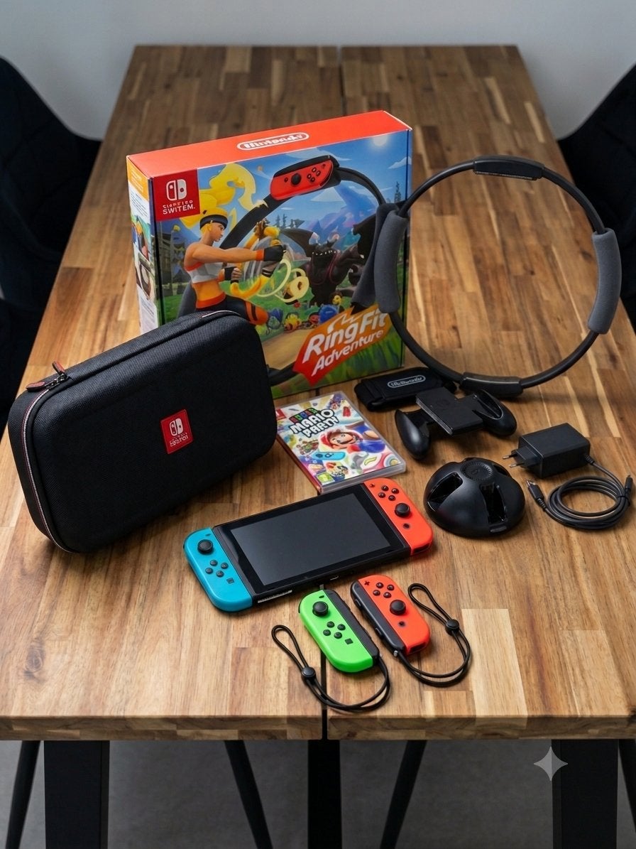 Nintendo Switch V2, Consoles de jeu & Jeux vidéo, Consoles de jeu | Nintendo Switch, Enlèvement, Neuf, Avec 3 manettes ou plus